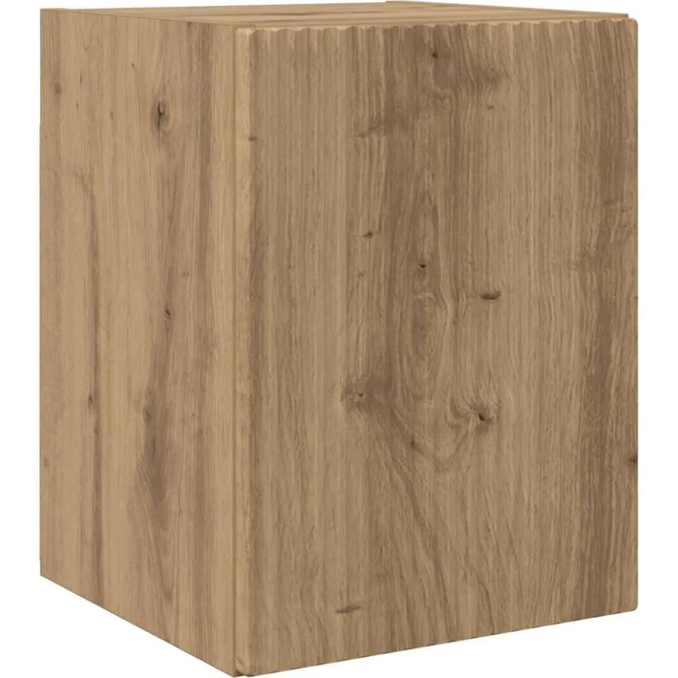 vidaXL TV Wandkast 30 x 31 x 40 cm Ambachtelijk eiken Bewerkt hout, foto 3