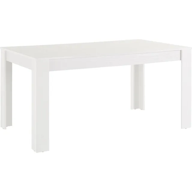 Notio Living Lynn-Eettafel - 8-zits - Wit MDF