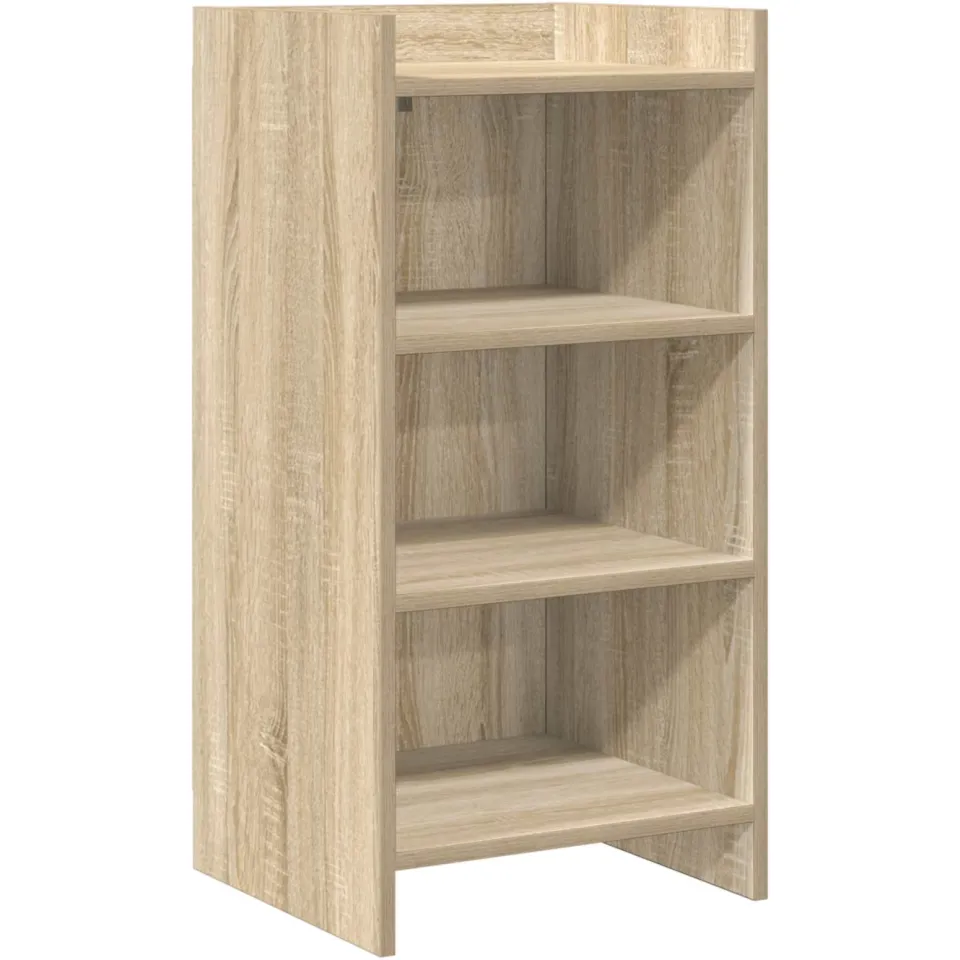 vidaXL Dressoir Sonoma Eiken 40 x 36 x 80 cm Bewerkt hout, foto 3
