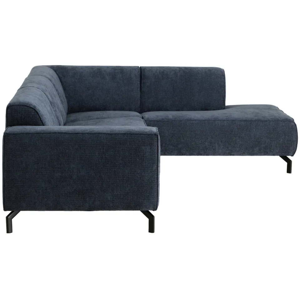 NOUS Living hoekbank rechts Brent blauw, foto 5