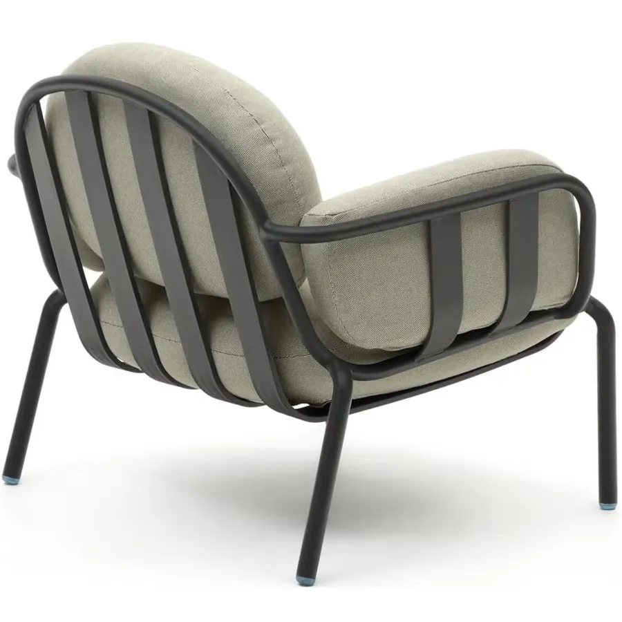 Kave Home Joncols tuinfauteuil beige, foto 4