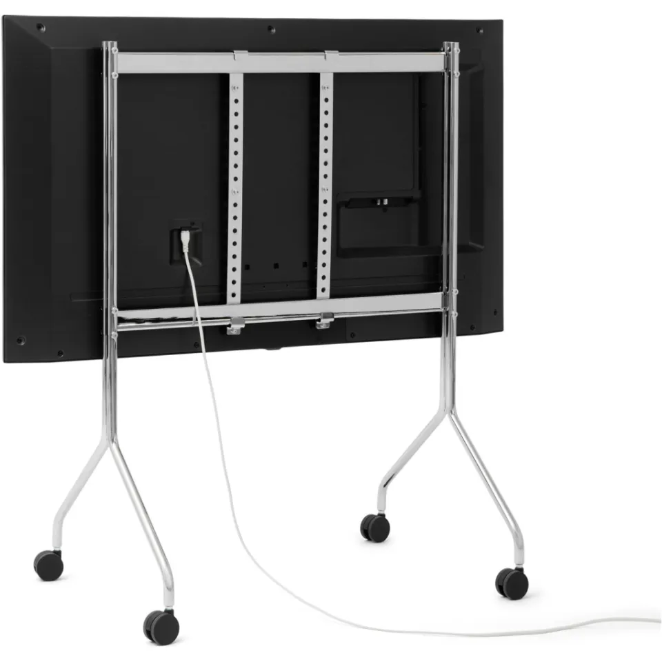 Pedestal tv standaard Moon Rollin' chrome, foto 3