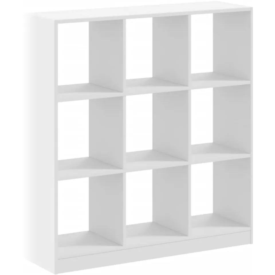 vidaXL Boekenkast 102x32x108 cm bewerkt hout wit, foto 3