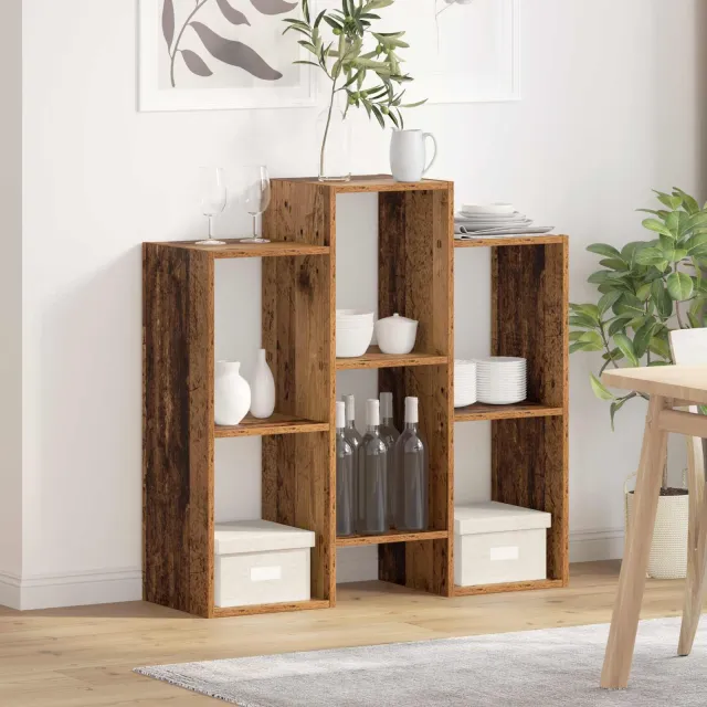 vidaXL Dressoir Oudhout 90 x 30 x 90 cm Bruin