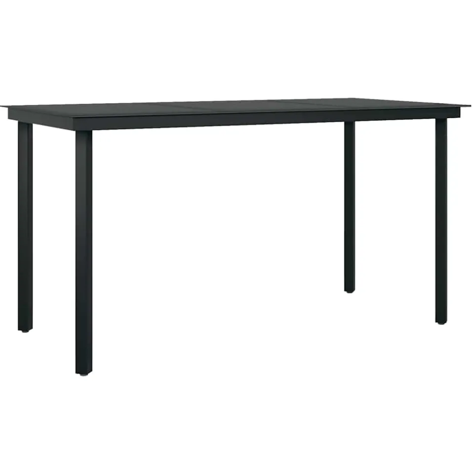 vidaXL 5-delige Tuinset met kussens poly rattan zwart, foto 4