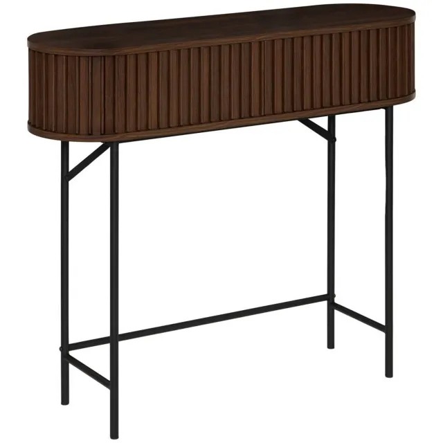 Atmosphera Créateur d'intérieur® Rechthoekige nischconsole 30 x 100 cm, bruin Marron
