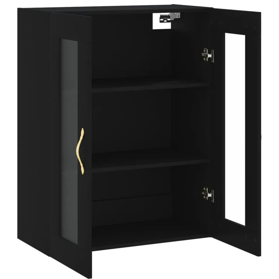 vidaXL Bovenkast 69,5x34x90 cm zwart, foto 4