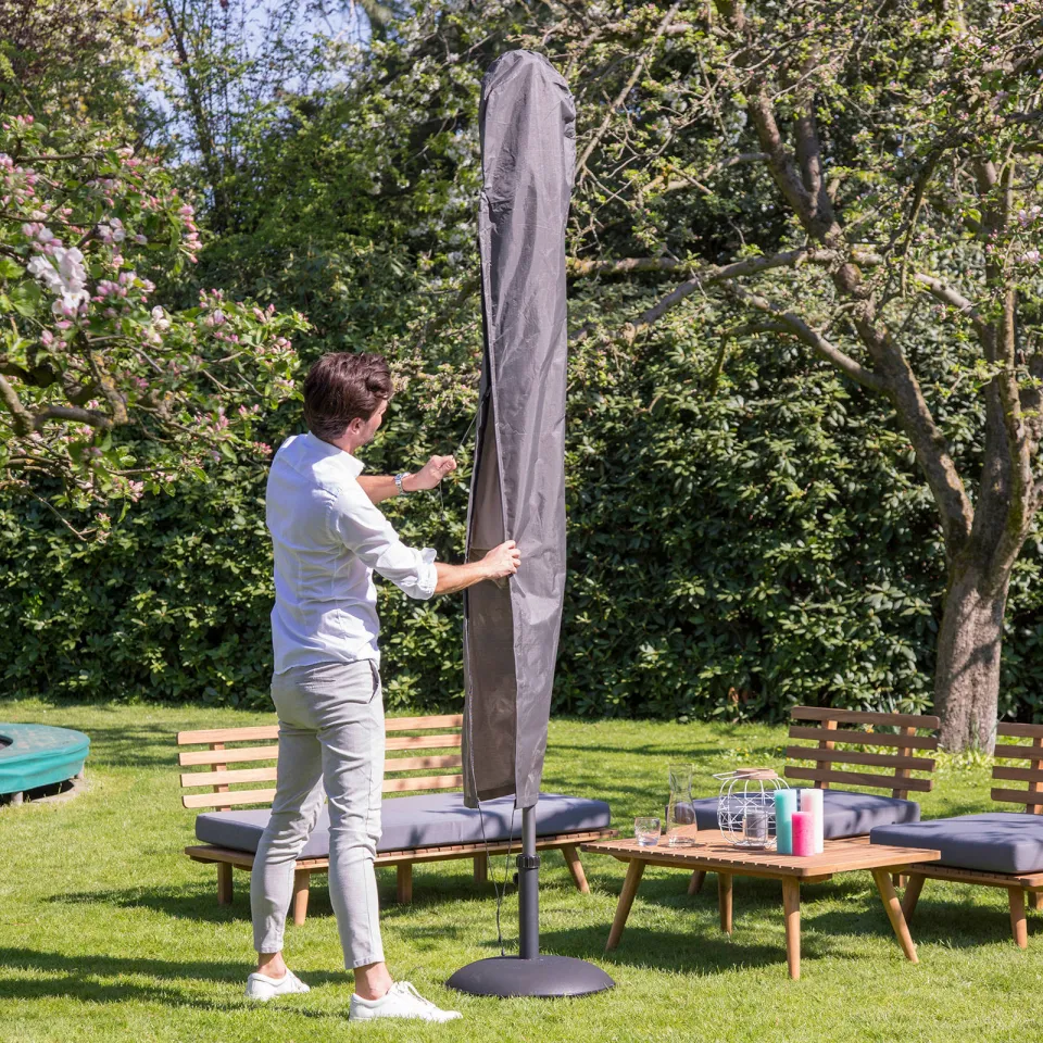 Winza Outdoor Covers parasolhoes grijs, foto 4