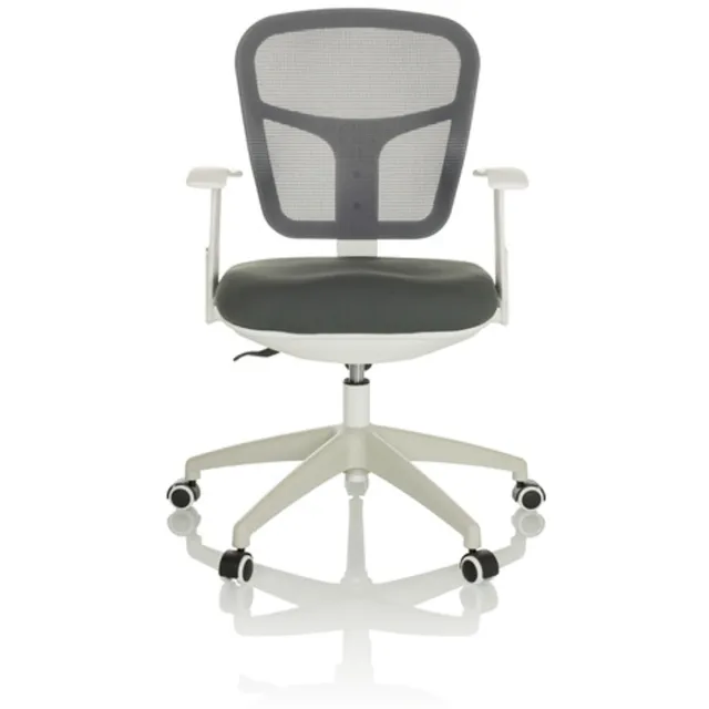hjh office Bureaustoel / Draaistoel TOP 108 W Netstof / Stof grijs hjh OFFICE