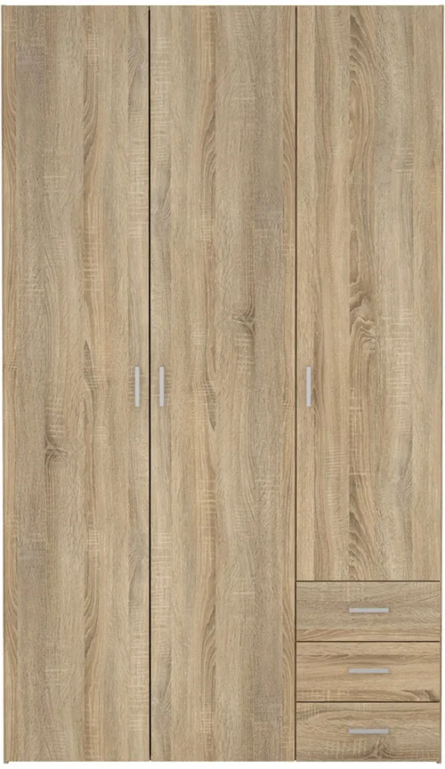 Giga Living Kledingkast Space - Naturel - 116x50x200cm