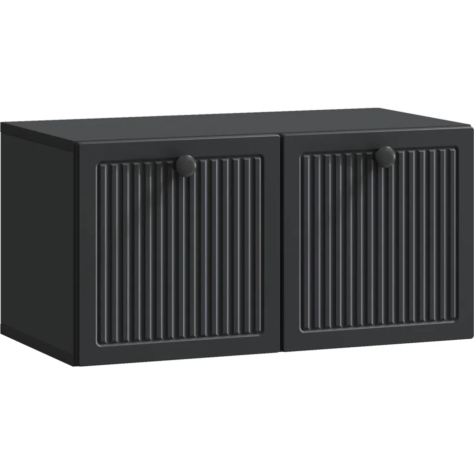 vidaXL Wandbeugel TV-kast 59,5 x 31 x 30 cm Zwart, foto 3