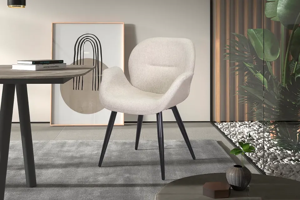 stoel Tina beige, foto 6