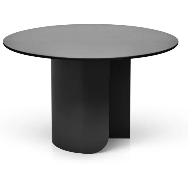 Fest Plateau Eettafel Rond 120 cm Zwart