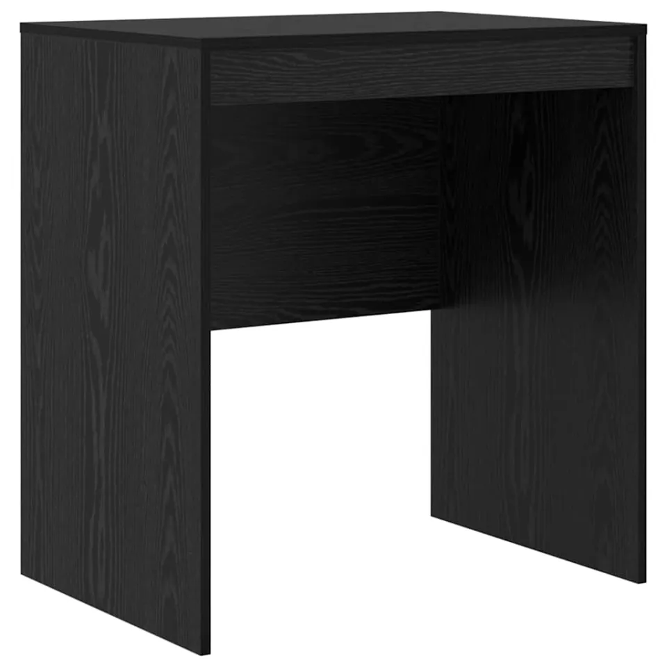 vidaXL Bureau Zwart Eiken 70 x 50 x 76 cm, foto 3