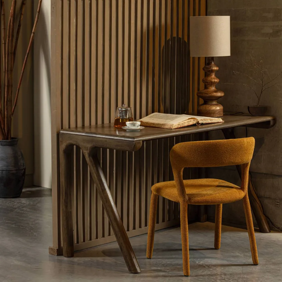 WOOOD Tug Bureau - Mango - Walnoot - 78x130x60, foto 2