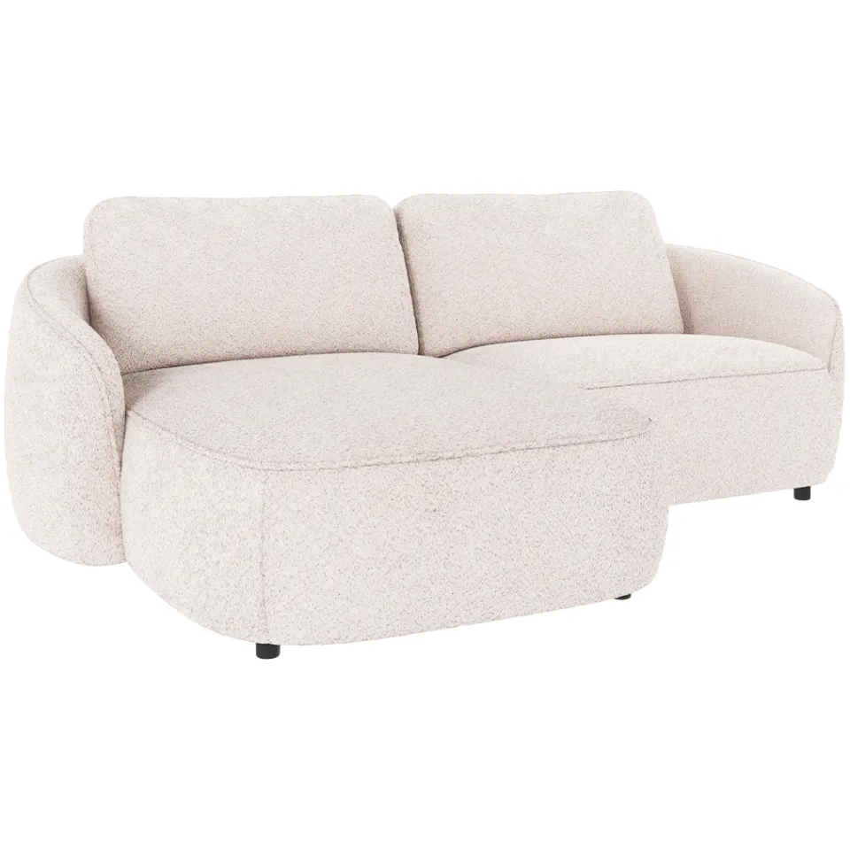 Rowico Home Norris gestoffeerde 3-zits hoekbank wit - links - 226 cm, foto 3