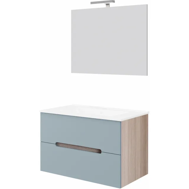 Go by Van Marcke Arco badkamermeubelset pastelblauw