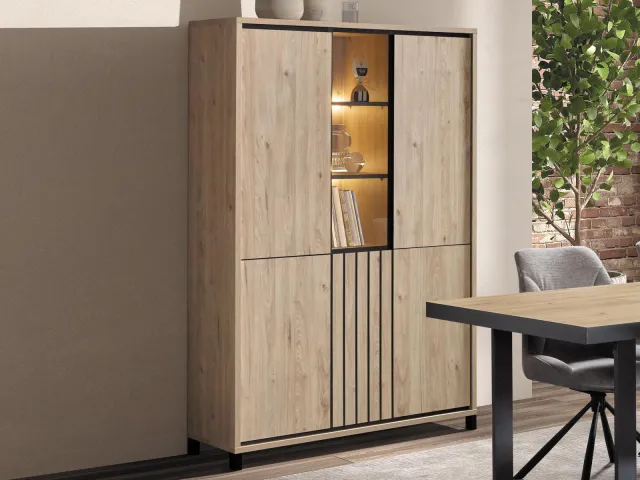 Mobistoxx Barkast TRAVIRIS 5 deuren castella met led