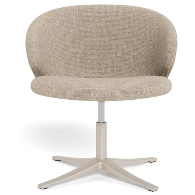 Giga Living Fauteuil Puck Met Armleuning Basel Beige Grijs - Giga Living