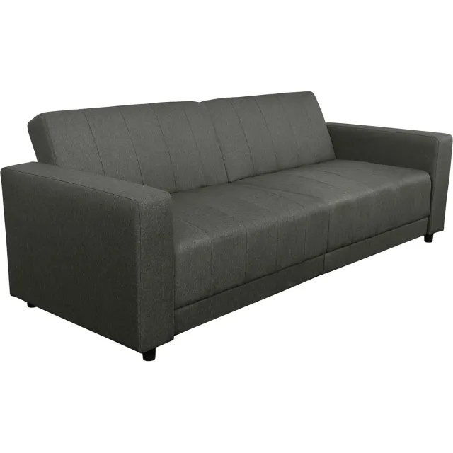Notio Living Allie-II-Slaapbank - 3-Zits - Antraciet Stof Grijs