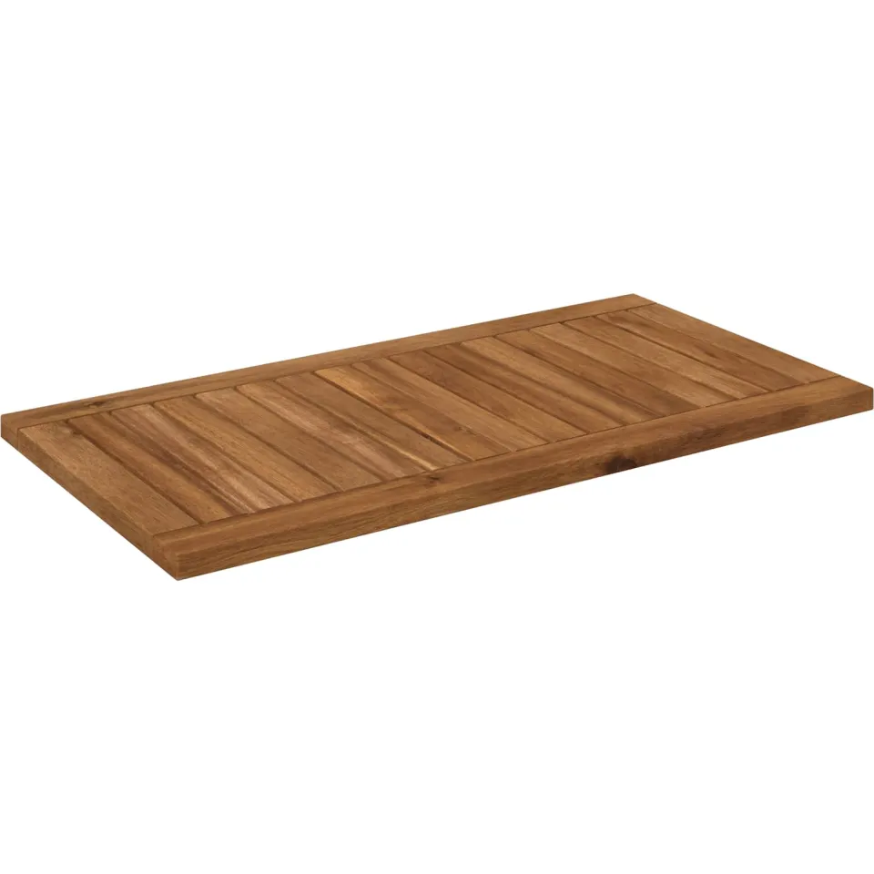vidaXL Tafelblad LAREN 68,5 x 35 x 2 cm Rechthoekig Massief Acaciahout Bruin