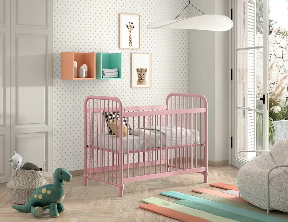 Babybed Jay roze, foto 3