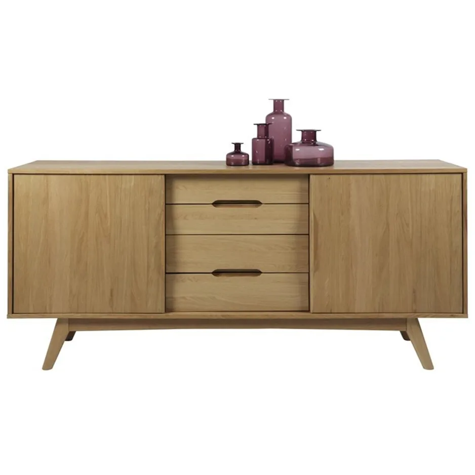 Lisomme Toby houten dressoir naturel - 180 x 44 cm, foto 5