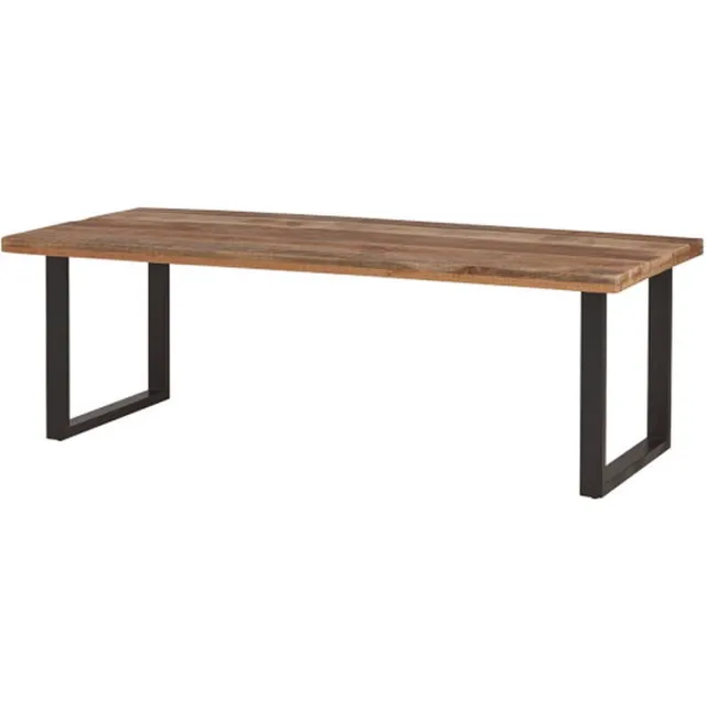 Nijwie Eettafel Rambo rechthoekig mangohout 240x100 cm Naturel