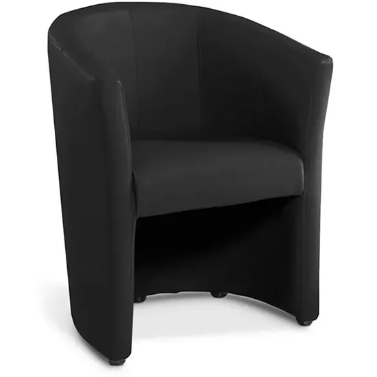 fauteuil Steven zwart