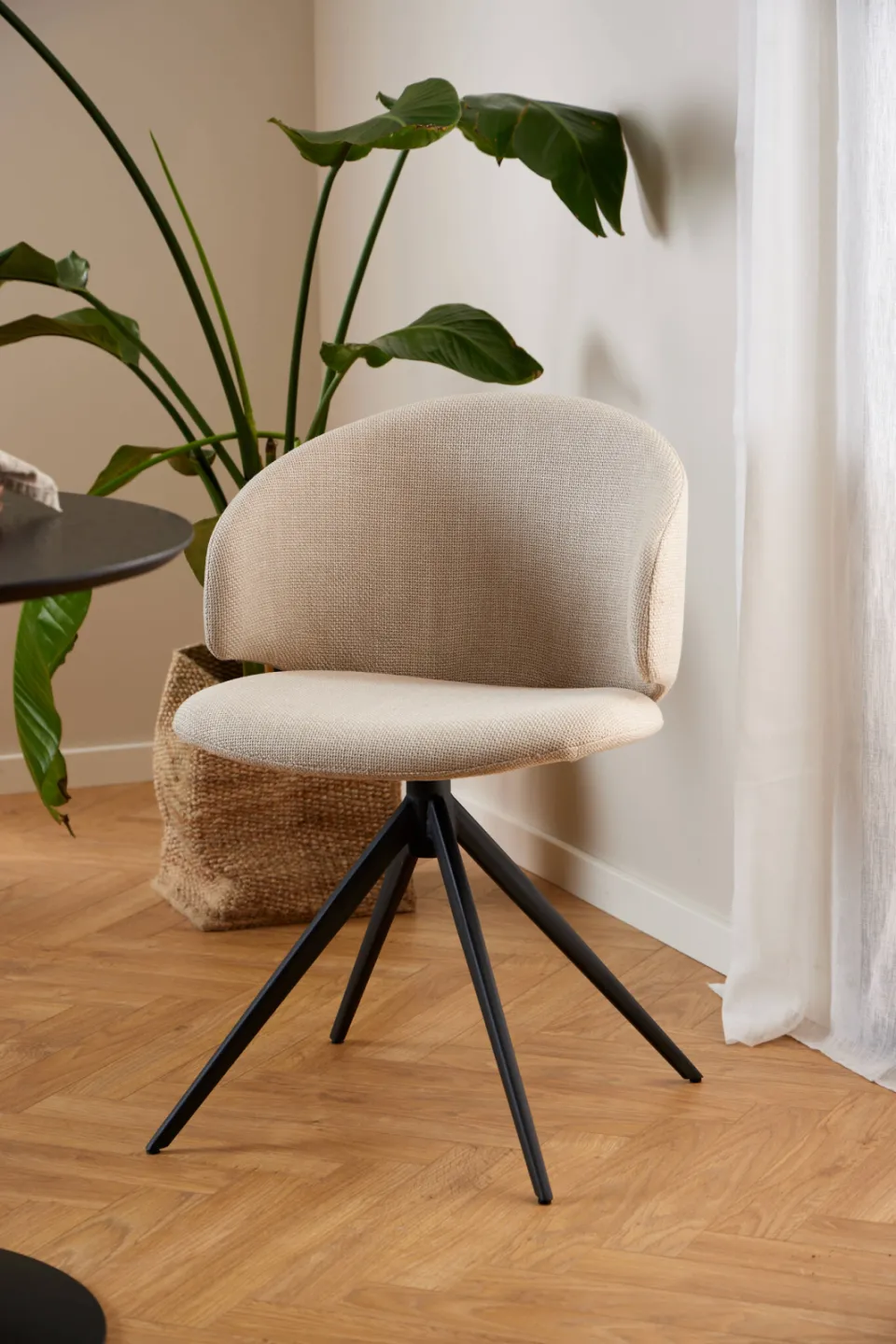 Wehkamp Home Elin eetkamerstoel beige, foto 3