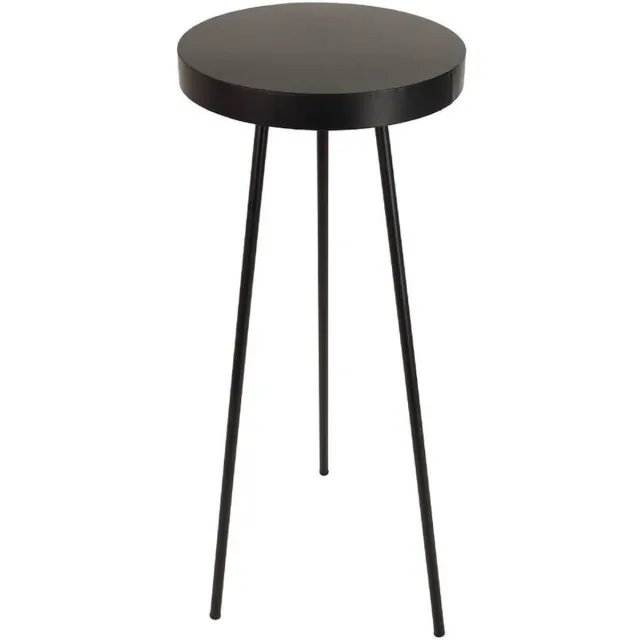 Kersten Tafel Rond - Zwart Metaal - Ø 42,5 x ↑ 88 cm