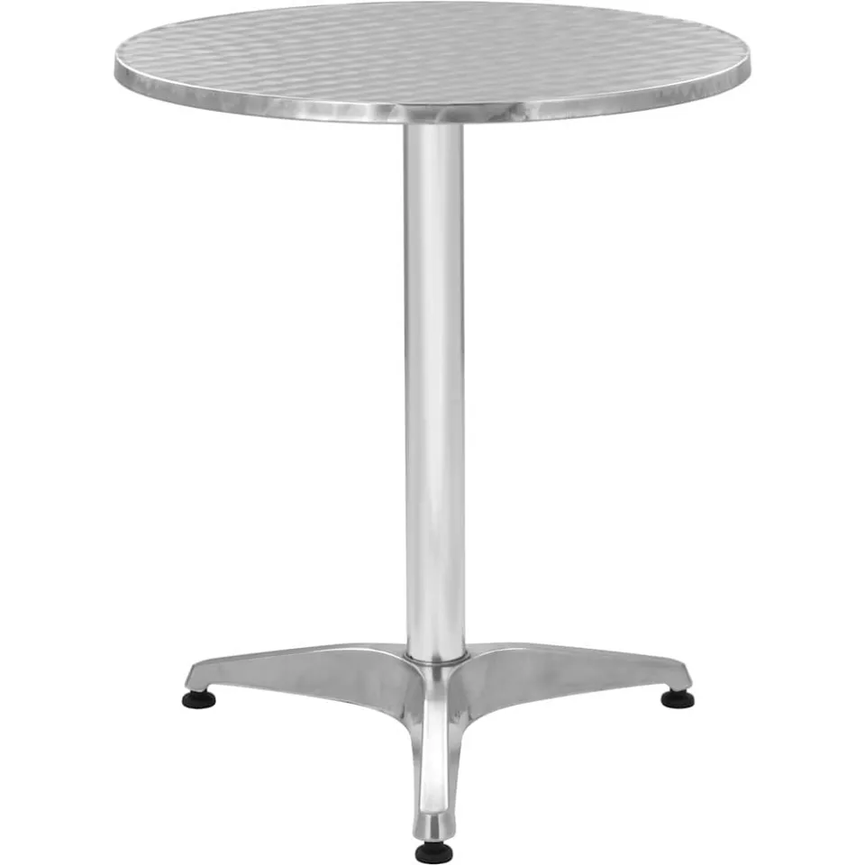 vidaXL 5-delige Tuinset aluminium zilverkleurig, foto 4