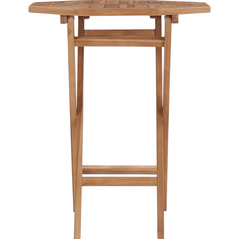 vidaXL Tuintafel inklapbaar 60x60x75 cm massief teakhout bruin, foto 3