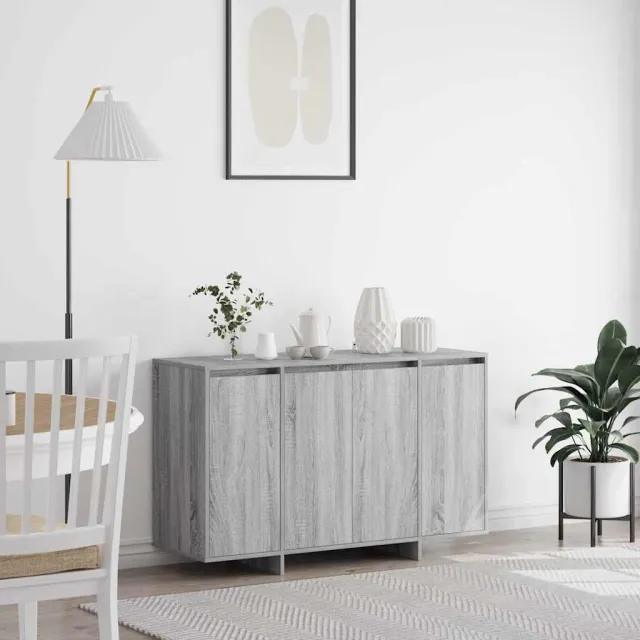 vidaXL Dressoir Sonoma Eiken 120 x 41 x 75 cm Bewerkt hout Bruin