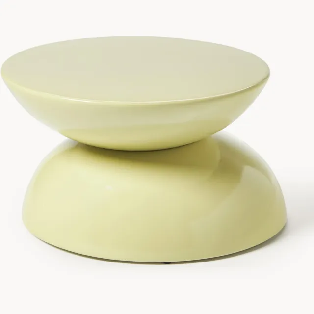 Westwing Collection Ronde in- & outdoor salontafel Gigi Lichtgroen