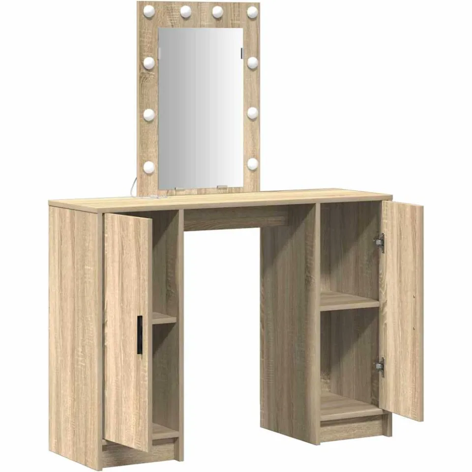 vidaXL Plafondtafel Bruin 102 x 33 x 135 cm Bewerkt hout, foto 3