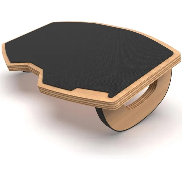 Thuys Voetensteun Bureau – Voetenbankje Bureaur – Extra Comfortabel – Anti Slip – Zwart