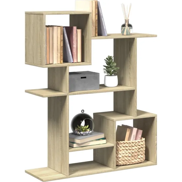vidaXL Kamerscherm / boekenkast 92x29x112 cm hout sonoma eikenkleur Bruin