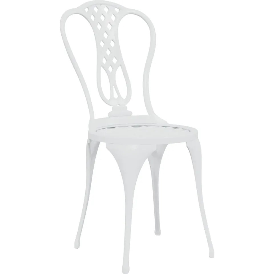 vidaXL 3-delige Bistroset gietaluminium wit, foto 4