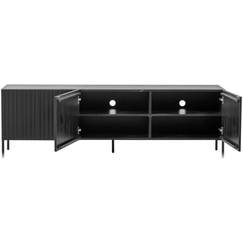WOOOD Grand Gravure tv-meubel zwart, foto 3