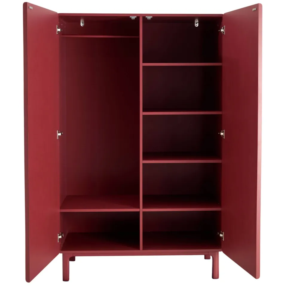 NOUS Living kledingkast Ascot roodbruin, foto 3