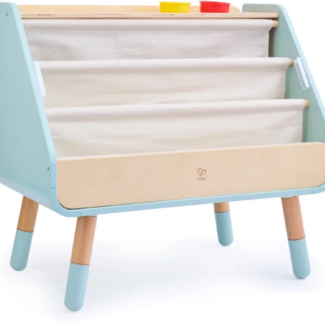 Hape 2-in-1 boekenplank/tekentafel PLAY FURNITURE Meerkleurig