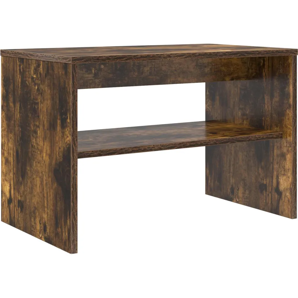 vidaXL TV-kast 60 x 35 x 40 cm Gerookt eiken Bewerkt hout, foto 3