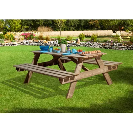 WEKA Picknicktafel 181x163cm