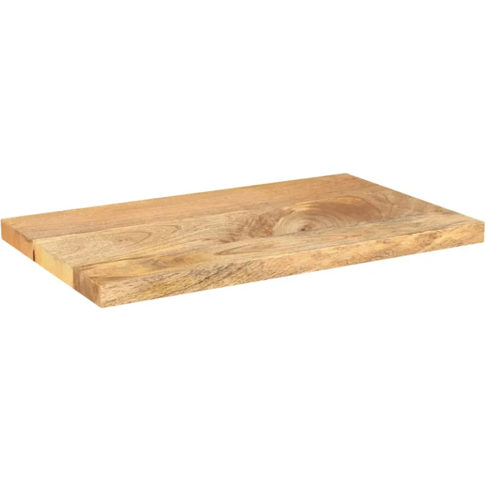 vidaXL Tafelblad rechthoekig 60x20x3,8 cm massief mangohout bruin, foto 2
