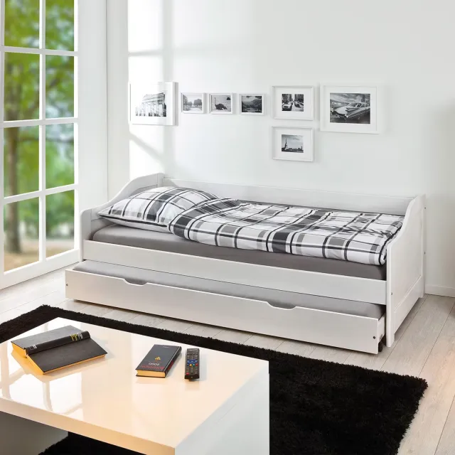 Artistiq Living Marrio bed met lade wit, foto 2