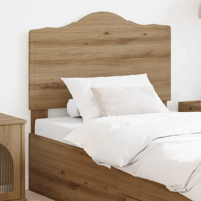 vidaXL Hoofdbord Artisan Eiken Bewerkt hout Bruin