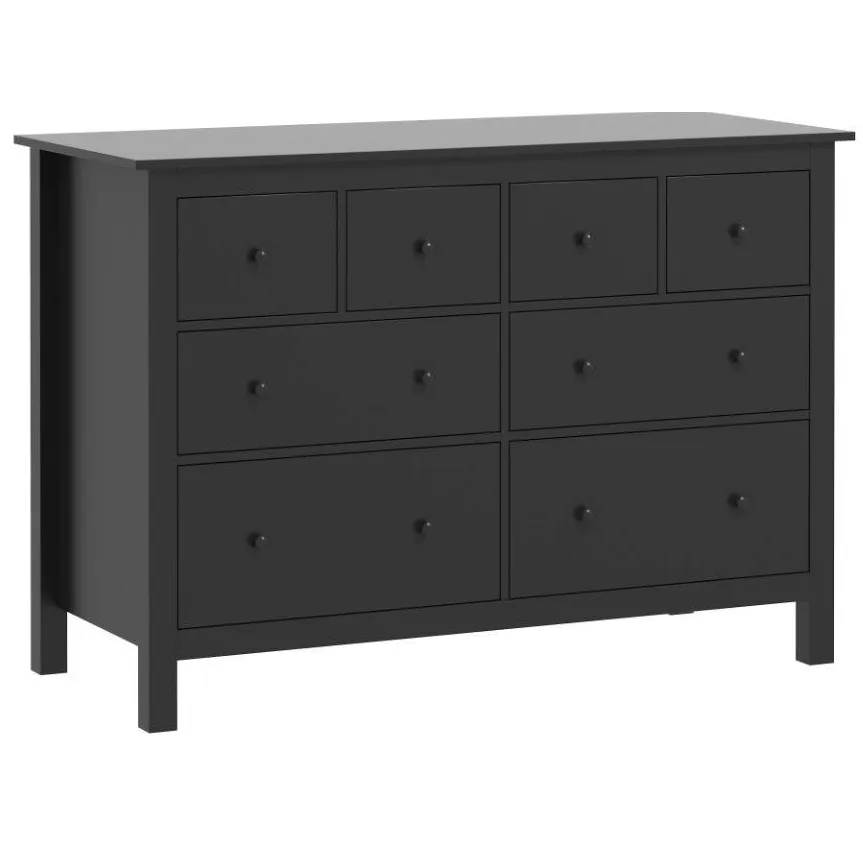 Cabino commode Bretagne zwart, foto 4