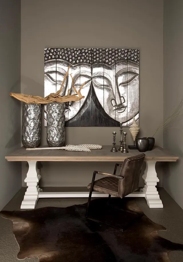 TOFF Toscana - Klooster - dining table 300x100 KD Naturel