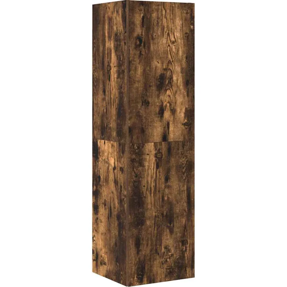 vidaXL 4-delige Tv-meubelset bewerkt hout gerookt eikenkleurig, foto 3